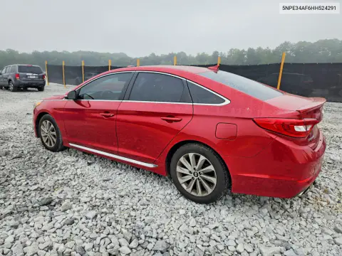2017 Hyundai Sonata Sport VIN 5NPE34AF6HH524291 фото 2