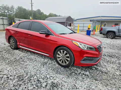 2017 Hyundai Sonata Sport VIN 5NPE34AF6HH524291 фото 4