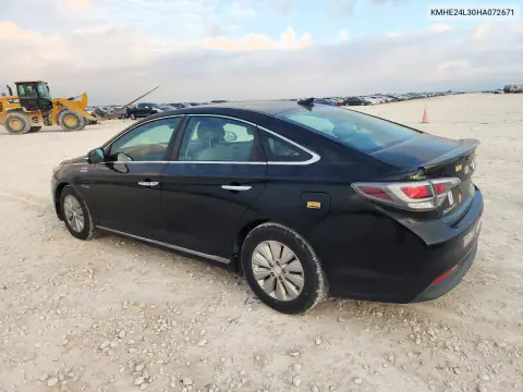 KMHE24L30HA072671 — 2017 Hyundai Sonata, фото 2 с аукциона Copart 22.10.2026, Передняя часть