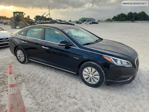 KMHE24L30HA072671 — 2017 Hyundai Sonata, фото 4 с аукциона Copart 22.10.2026, Передняя часть