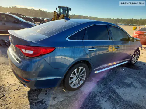 2017 Hyundai Sonata Sport VIN 5NPE34AF5HH437918 фото 3