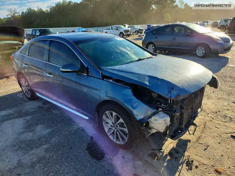 2017 Hyundai Sonata Sport VIN 5NPE34AF5HH437918 фото 4