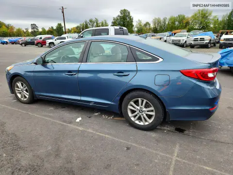 2017 Hyundai Sonata Se VIN 5NPE24AF1HH490585 фото 2