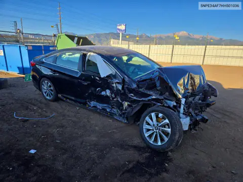 2017 Hyundai Sonata Sport VIN 5NPE34AF7HH501036 фото 4