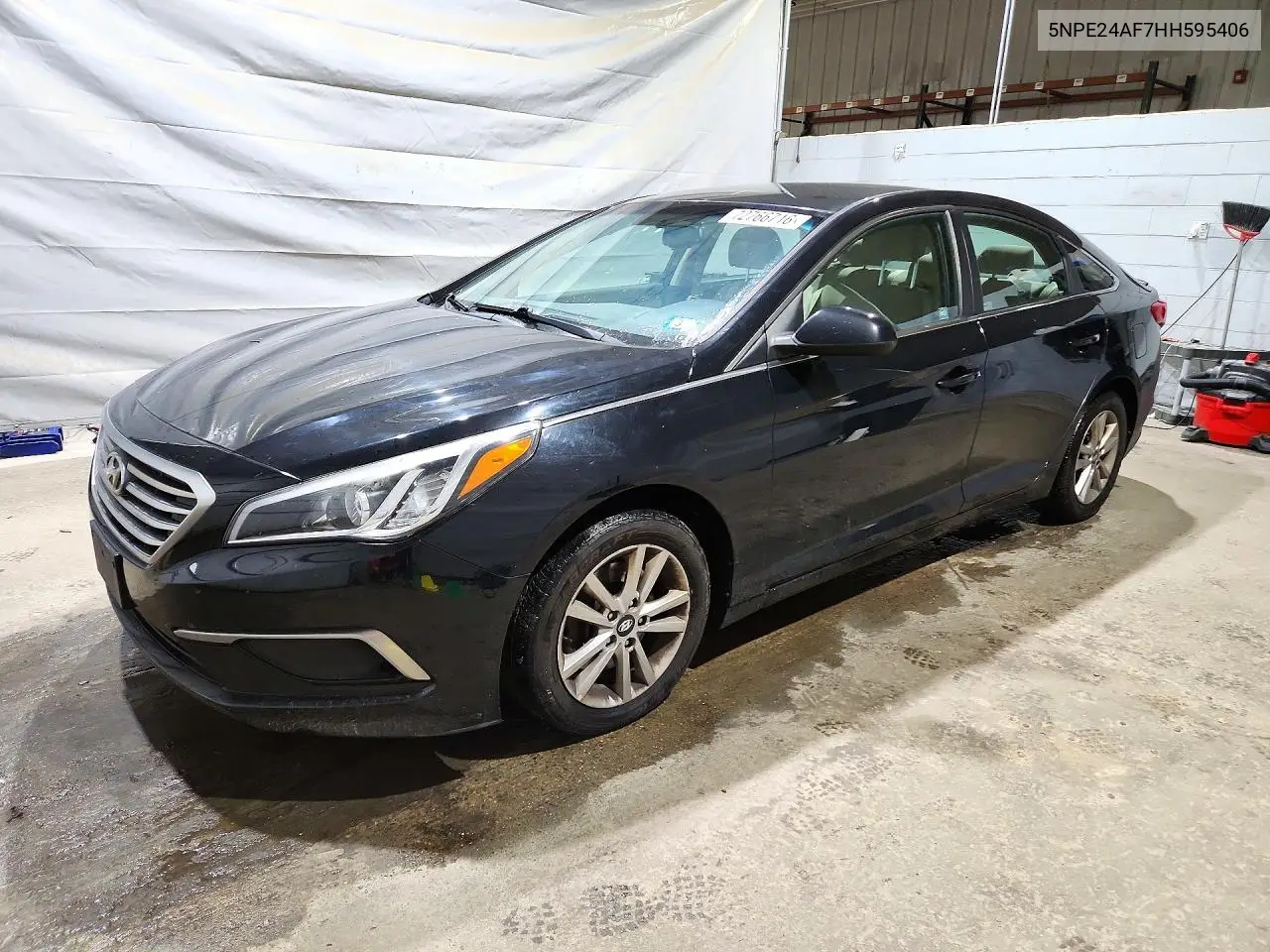 2017 Hyundai Sonata Se VIN 5NPE24AF7HH595406 фото 1