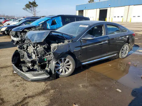 5NPE34AF7HH522033 — 2017 Hyundai Sonata, Передняя часть (Front End), фото до ремонта