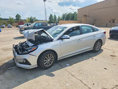 5NPE24AF4JH599239 — 2018 Hyundai Sonata, Передняя часть (Front End), фото до ремонта