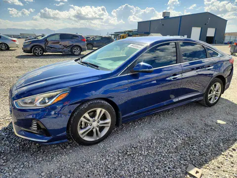5NPE34AF9JH647928 — 2018 Hyundai Sonata, Задняя часть (Rear End), фото до ремонта