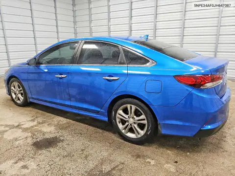 2018 Hyundai Sonata Sel VIN 5NPE34AF0JH647087 фото 2