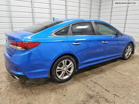 2018 Hyundai Sonata Sel VIN 5NPE34AF0JH647087 фото 3