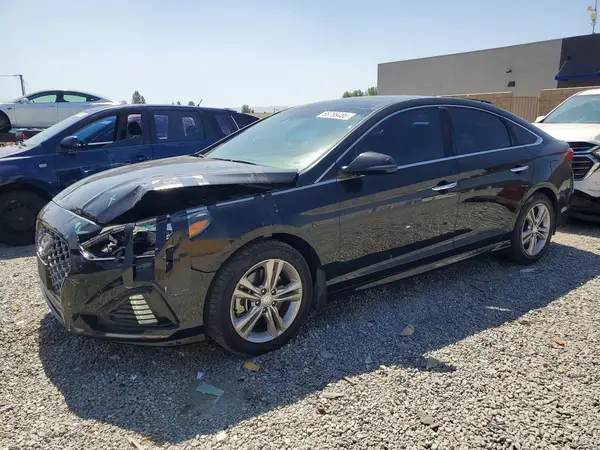 5NPE34AF7JH703509 — 2018 Hyundai Sonata, Передняя часть (Front End), фото до ремонта