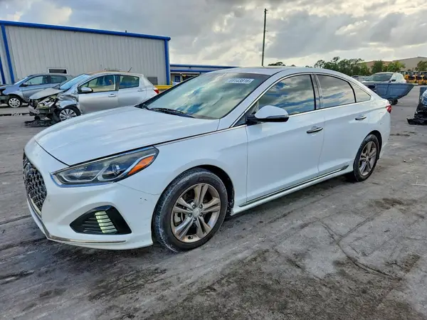 5NPE34AFXJH700409 — 2018 Hyundai Sonata, Передняя часть (Front End), фото до ремонта
