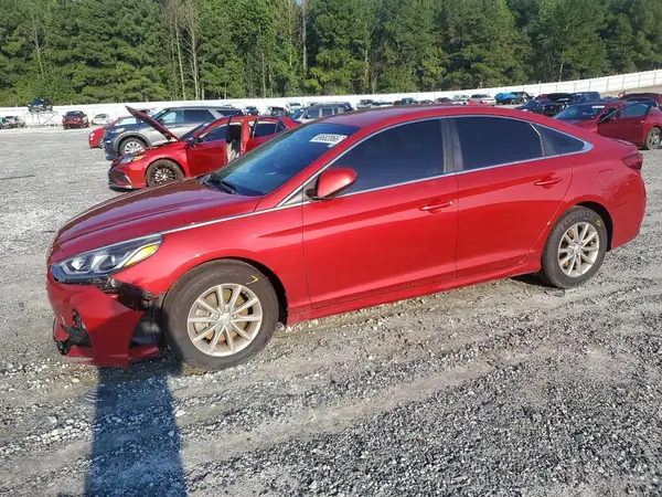 5NPE24AF3JH697811 — 2018 Hyundai Sonata, Передняя часть (Front End), фото до ремонта