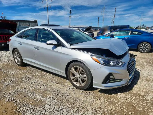 5NPE34AF6JH647837 — 2018 Hyundai Sonata, фото 4 с аукциона Copart, Передняя часть