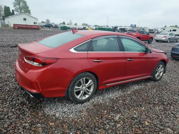 5NPE34AF3JH661162 — 2018 Hyundai Sonata, фото 3 с аукциона Copart, Передняя часть