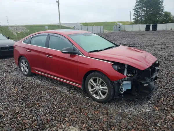 5NPE34AF3JH661162 — 2018 Hyundai Sonata, фото 4 с аукциона Copart, Передняя часть