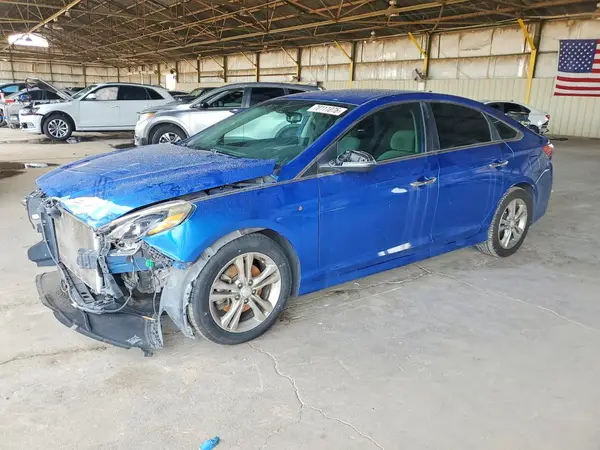 5NPE34AF7JH621909 — 2018 Hyundai Sonata, Передняя часть (Front End), фото до ремонта