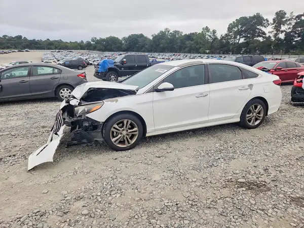 5NPE34AF2JH649035 — 2018 Hyundai Sonata, Передняя часть (Front End), фото до ремонта