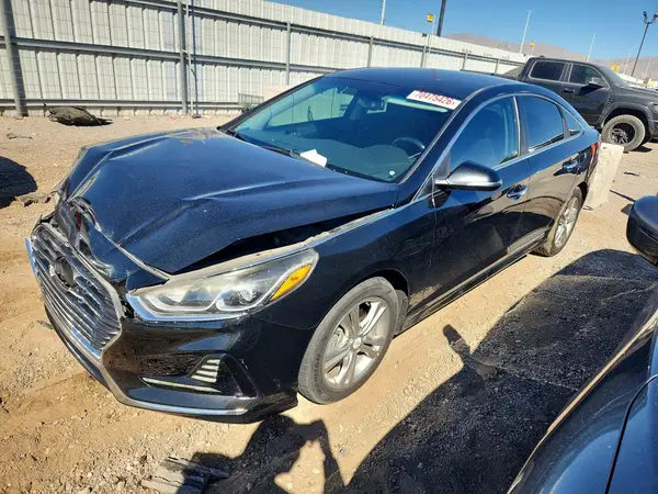 5NPE34AF9JH628151 — 2018 Hyundai Sonata, Передняя часть (Front End), фото до ремонта