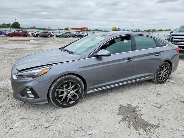 5NPE34AB6JH724784 — 2018 Hyundai Sonata, Повреждения снизу (Undercarriage), фото до ремонта