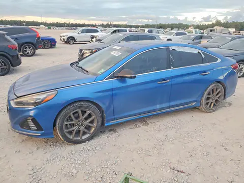 5NPE34ABXJH632450 — 2018 Hyundai Sonata, Передняя часть (Front End), фото до ремонта