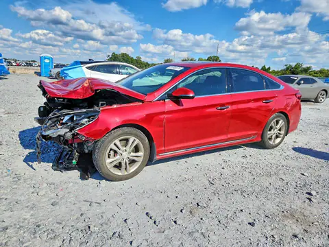5NPE34AF6JH675010 — 2018 Hyundai Sonata, Передняя часть (Front End), фото до ремонта