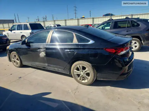 2018 Hyundai Sonata Sel VIN 5NPE34AF9JH654636 фото 2