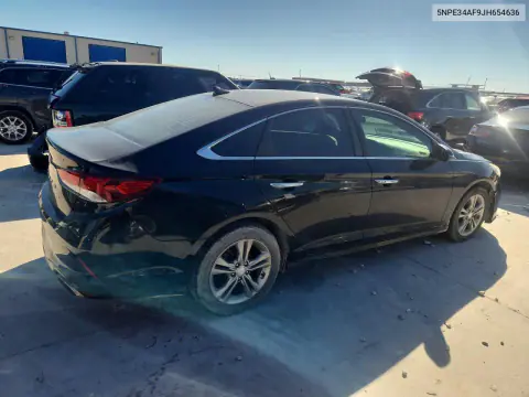 2018 Hyundai Sonata Sel VIN 5NPE34AF9JH654636 фото 3