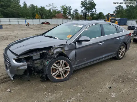 5NPE34AF5JH650549 — 2018 Hyundai Sonata, Передняя часть, фото до ремонта