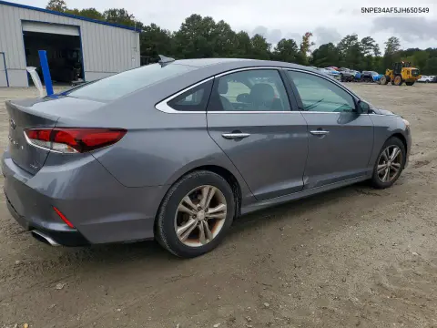 2018 Hyundai Sonata Limited VIN 5NPE34AF5JH650549 фото 3