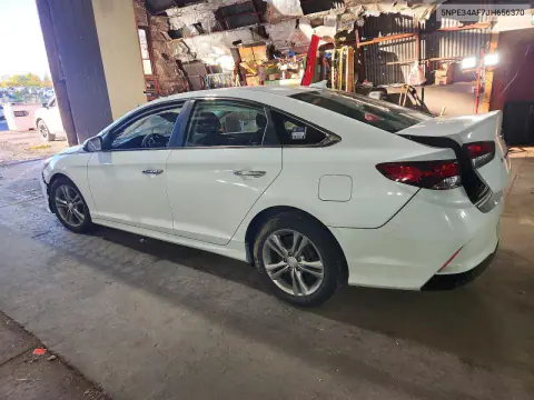 2018 Hyundai Sonata Sel VIN 5NPE34AF7JH656370 фото 2