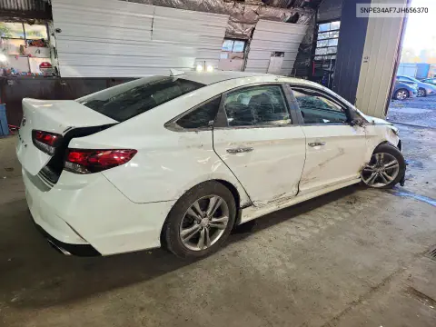 2018 Hyundai Sonata Sel VIN 5NPE34AF7JH656370 фото 3