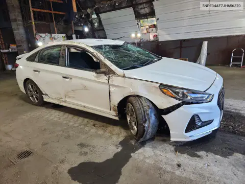 2018 Hyundai Sonata Sel VIN 5NPE34AF7JH656370 фото 4
