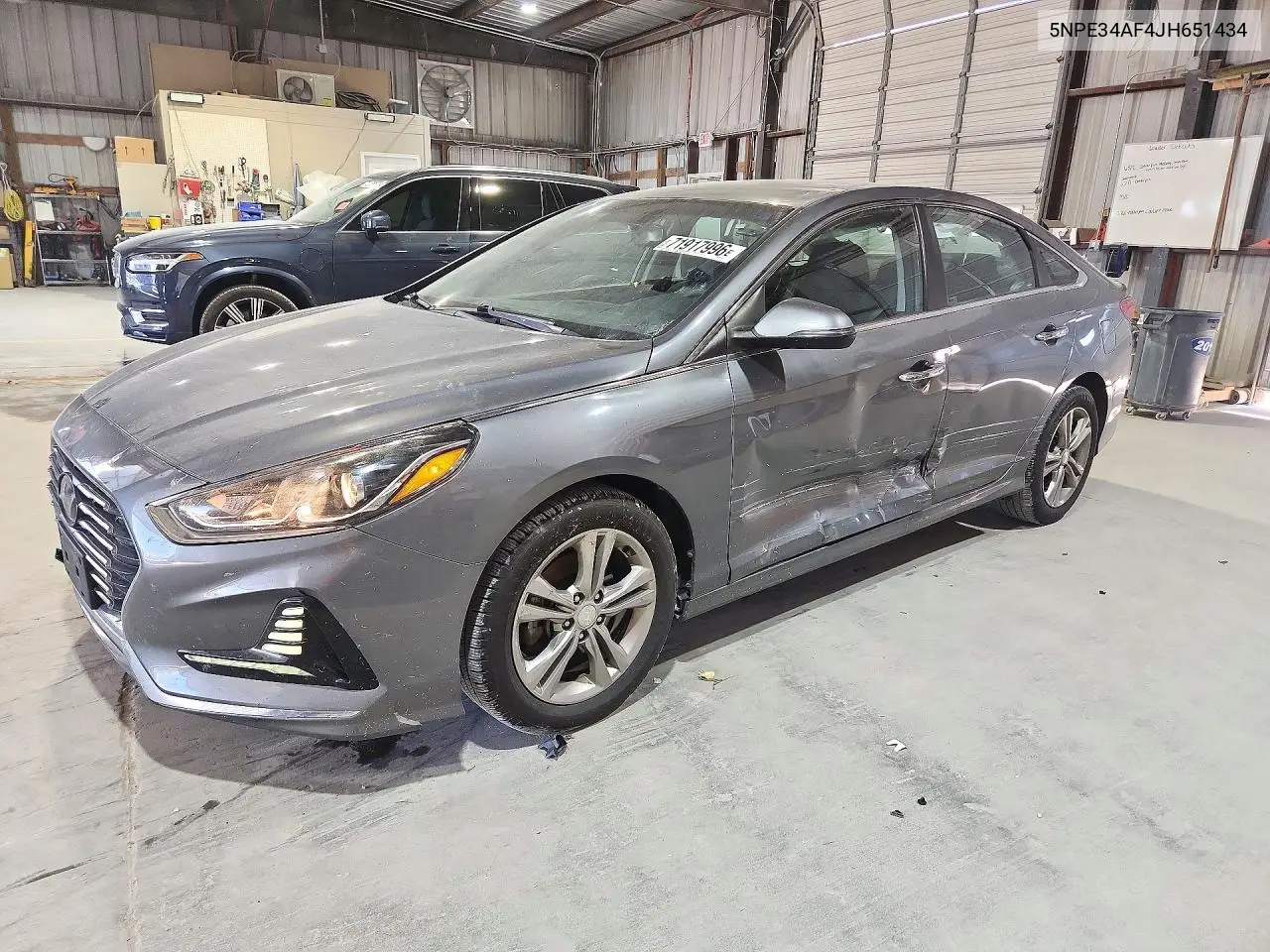 2018 Hyundai Sonata Sel VIN 5NPE34AF4JH651434 фото 1