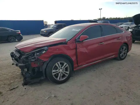 2018 Hyundai Sonata VIN 5NPE34AF2JH625575 фото 1