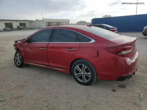 2018 Hyundai Sonata VIN 5NPE34AF2JH625575 фото 2