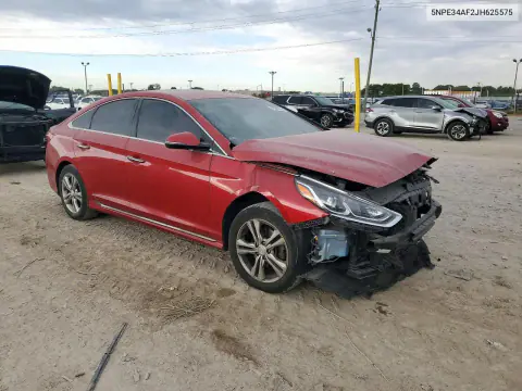 2018 Hyundai Sonata VIN 5NPE34AF2JH625575 фото 4