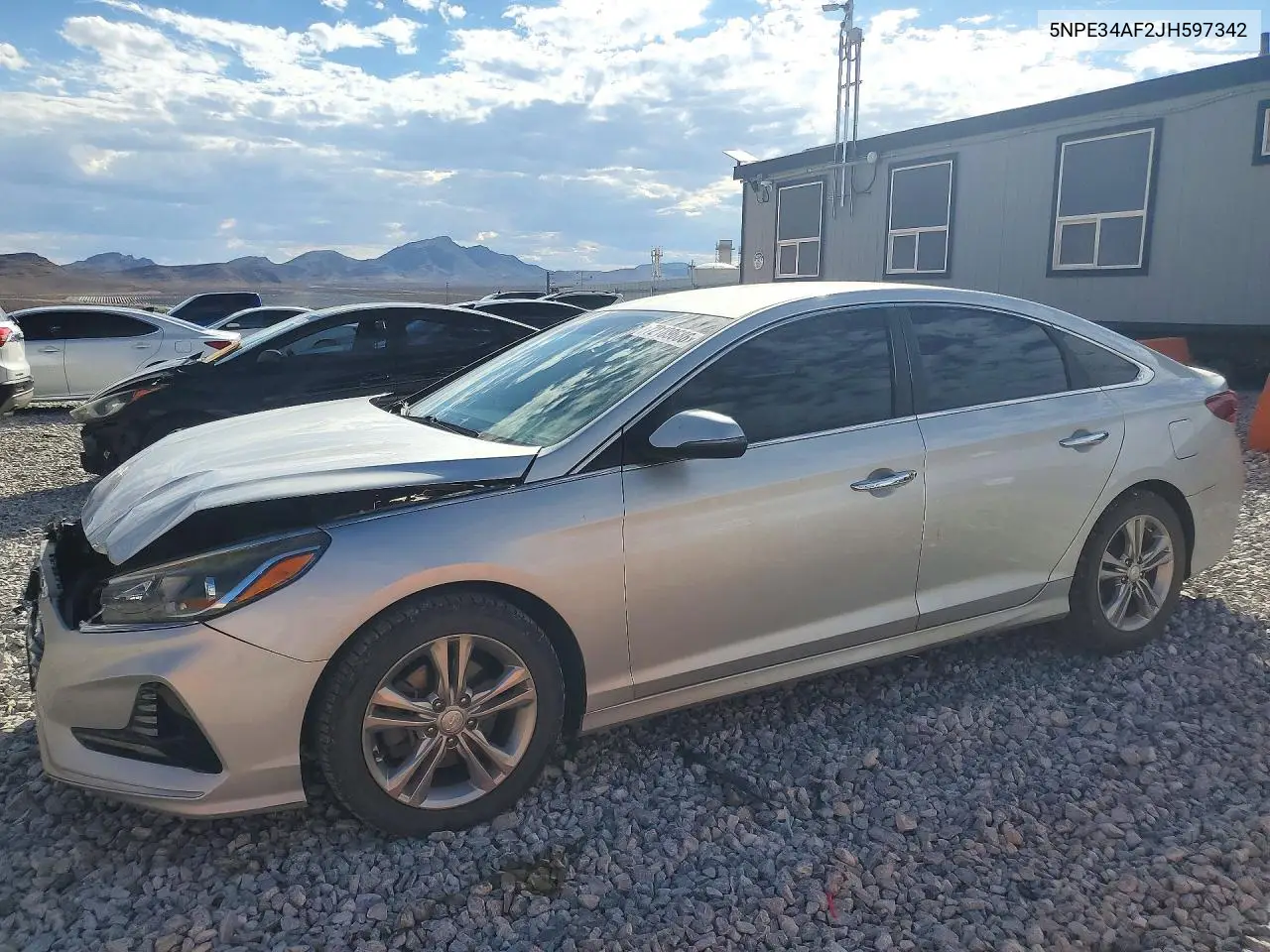 2018 Hyundai Sonata Sel VIN 5NPE34AF2JH597342 фото 1