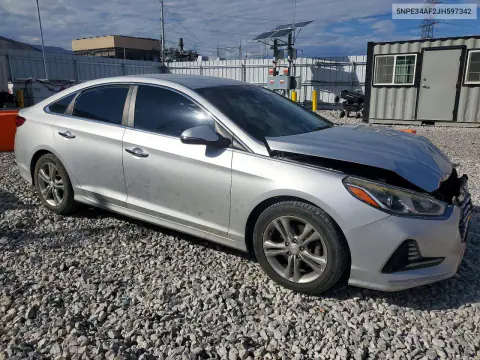 2018 Hyundai Sonata Sel VIN 5NPE34AF2JH597342 фото 4