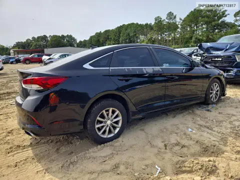 2018 Hyundai Sonata Se VIN 5NPE24AF4JH712817 фото 3