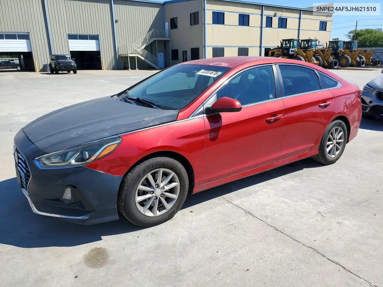 2018 Hyundai Sonata Se VIN 5NPE24AF5JH621510 фото 1