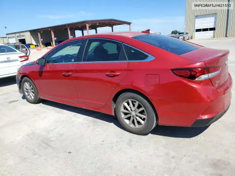 2018 Hyundai Sonata Se VIN 5NPE24AF5JH621510 фото 2