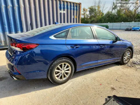 2018 Hyundai Sonata Se VIN 5NPE24AF8JH724114 фото 3