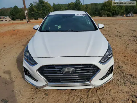 2018 Hyundai Sonata Sel VIN 5NPE34AF4JH669948 фото 5