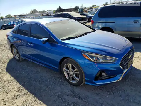 5NPE34AF0JH634324 — 2018 Hyundai Sonata, фото 4 с аукциона Copart, Боковая часть