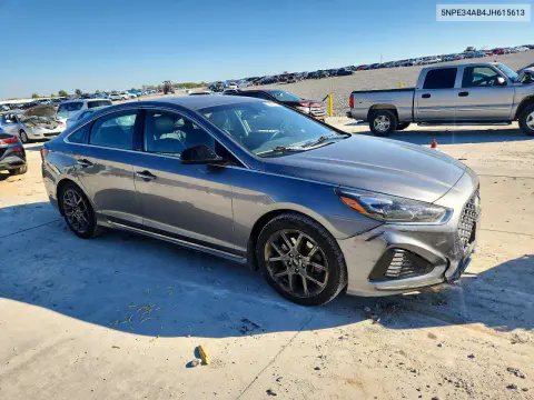 2018 Hyundai Sonata Limited 2.0T VIN 5NPE34AB4JH615613 фото 4