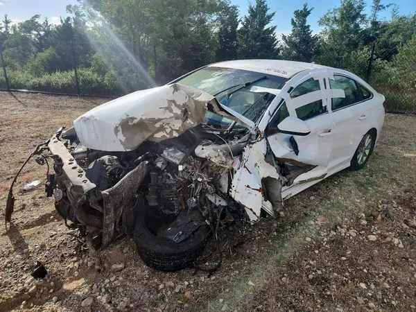 5NPE24AF0KH789198 — 2019 Hyundai Sonata, Передняя часть (Front End), фото до ремонта