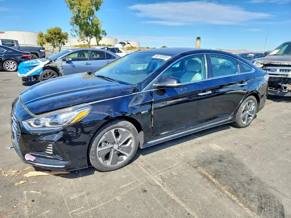KMHE54L24KA091424 — 2019 Hyundai Sonata, Передняя часть (Front End), фото до ремонта