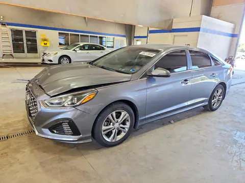 5NPE34AF6KH794256 — 2019 Hyundai Sonata, Передняя часть (Front End), фото до ремонта