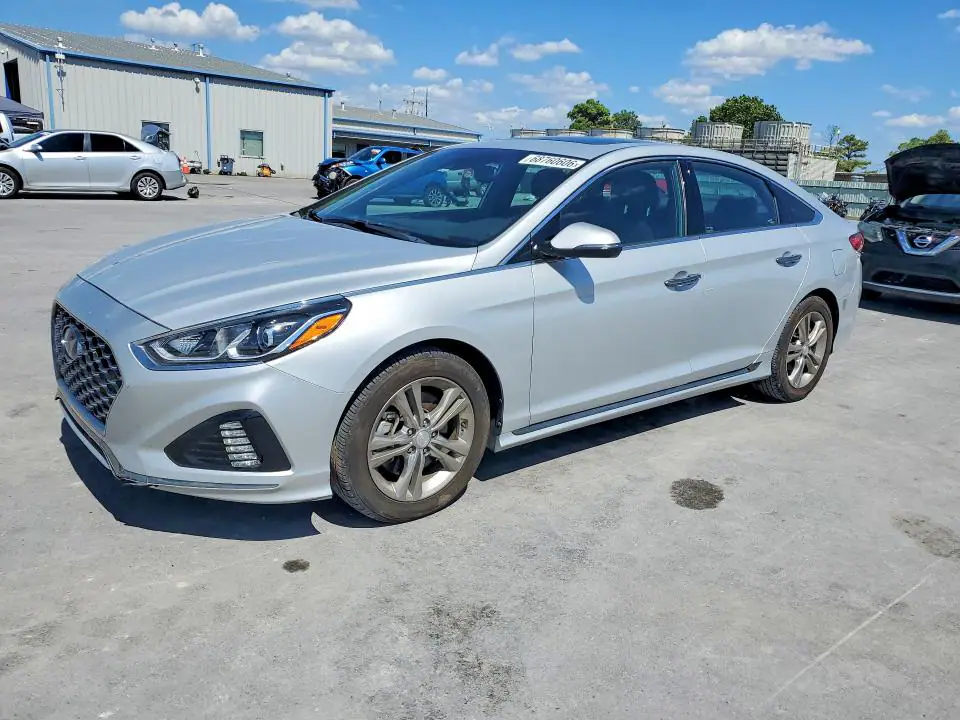 5NPE34AF6KH808236 Hyundai Sonata 2019 — повреждение Боковая часть, фото до ремонта